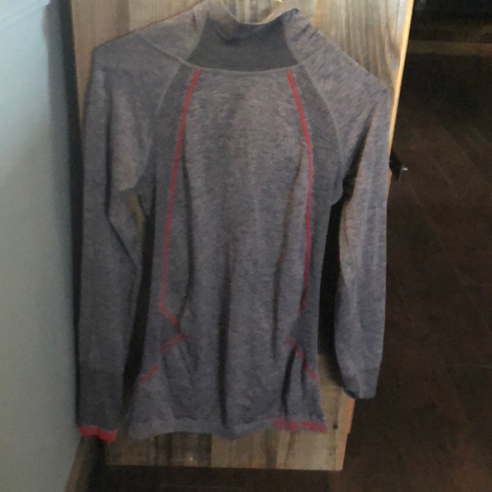 Nike long sleeve shirt with hoodie.